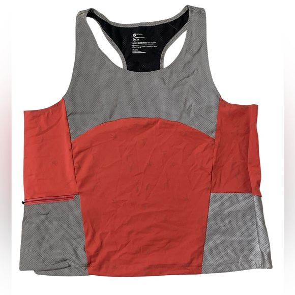 oiselle Reflective Lightning Layer-Size 1X/2X- Adore - EUC - Picture 1 of 5